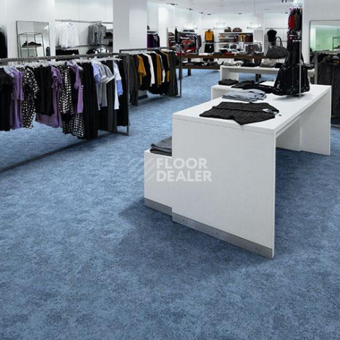 Forbo Flotex Colour Calgary 50*50 t 590001 Calgary Sky фото 2 | FLOORDEALER